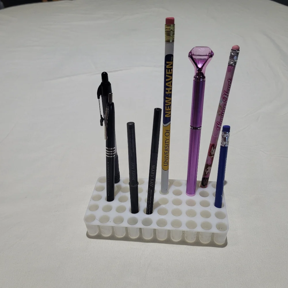 Holder for Pens Pencils Markers Make-Up Brushes Eyeliner Lip Liner Tweezers Ect